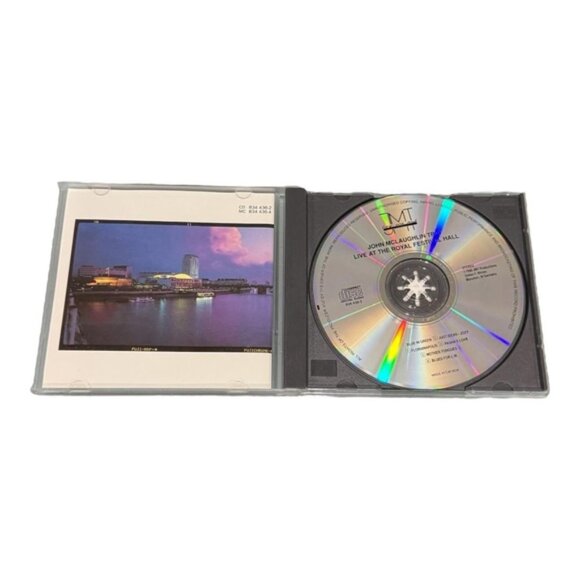 John McLaughlin Trio CD Live At The Royal Festival Hall Jazz Album 1989 JMT - Picture 6 of 10